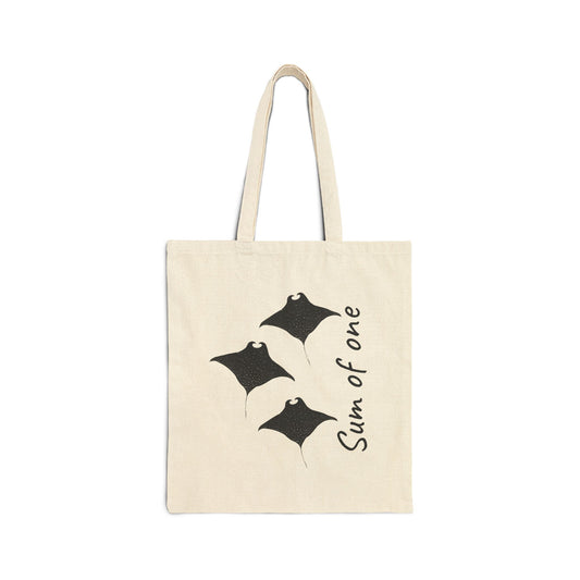 beige manta ray and black flower tote bag designs