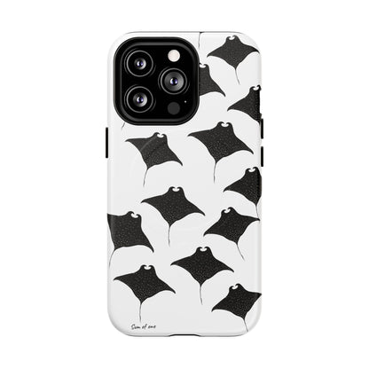 Manta Ray Pattern Phone Case | Tough Magnetic Case