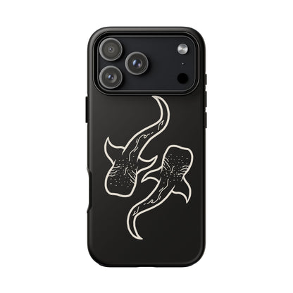 Whale Shark (Black) Phone Case